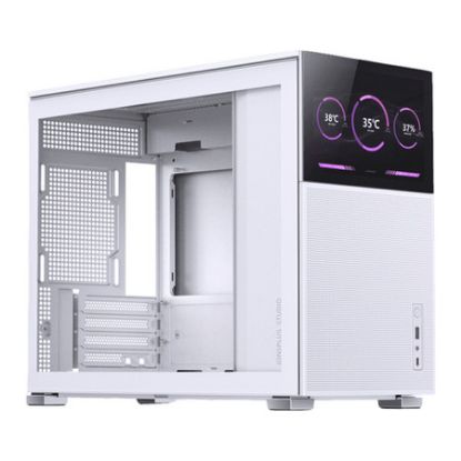 Imagem de Caixa Jonsbo D31 Mesh Branca c/ Visor (MicroATX) (Vidro Temperado)